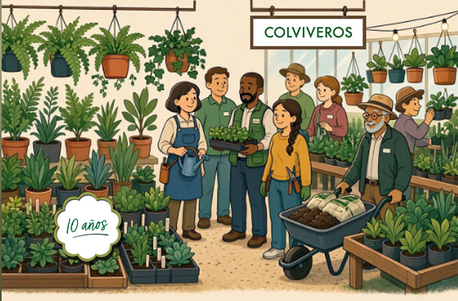 Colviveros, 10 years working for Colombia's planty growers